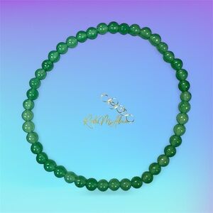 Green Aventurine 4 mm Bead Bracelet
